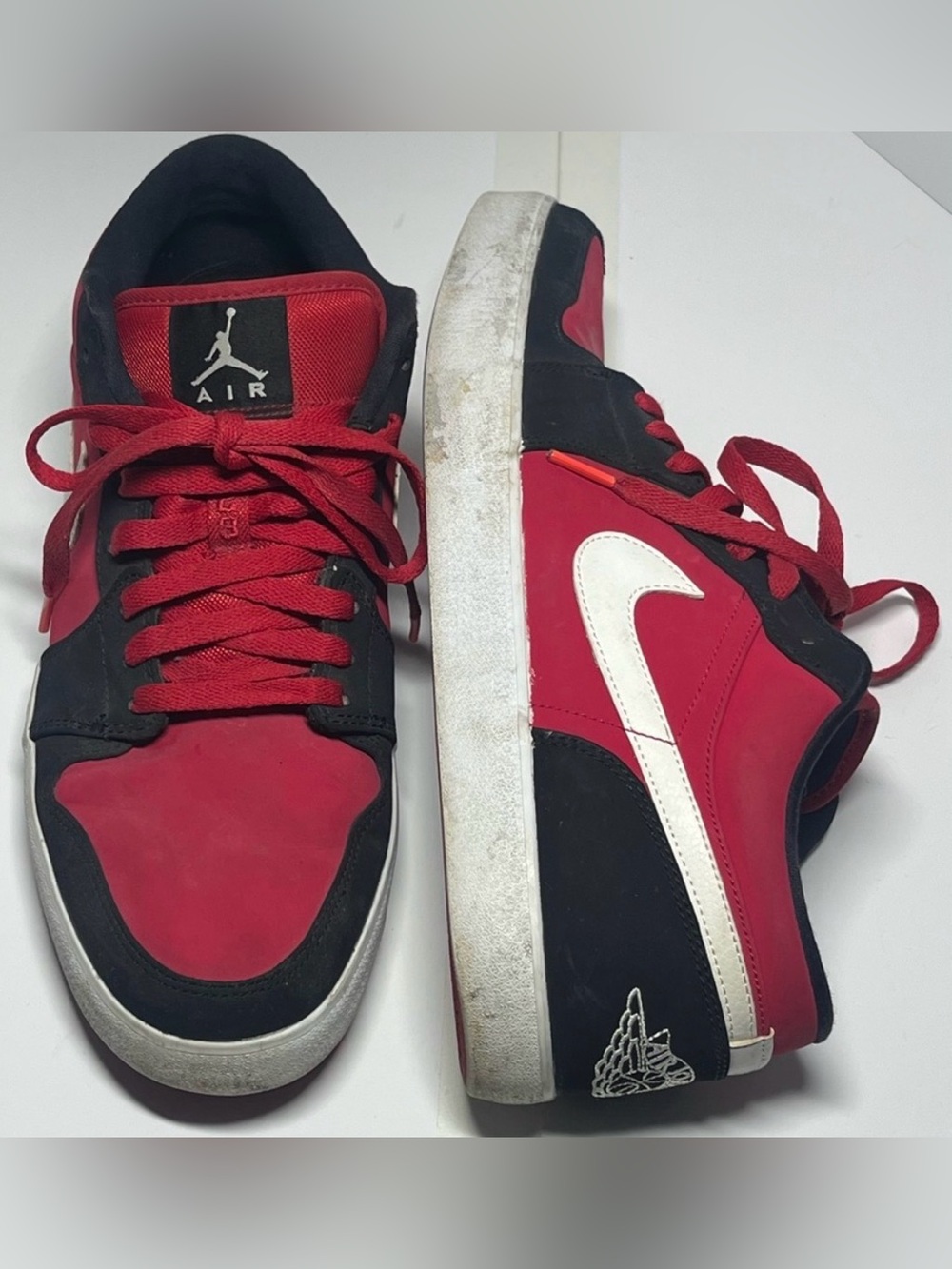 Nike Air Jordan Men 11.5 Retro Low Chicago Bulls 2013 Red White Black 584794-002